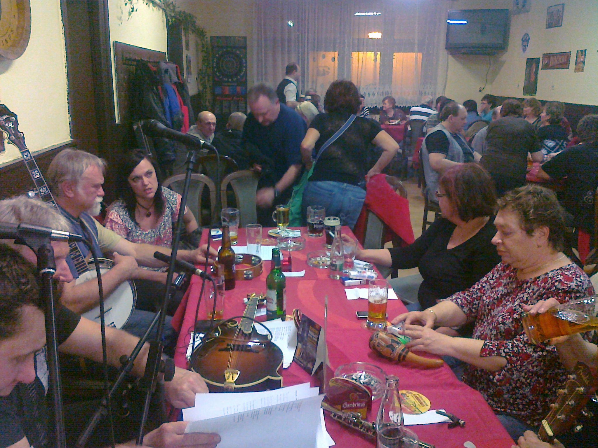 Byl prostor též pro konverzaci...